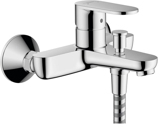 Hansgrohe vernis badkraan met hendel chroom