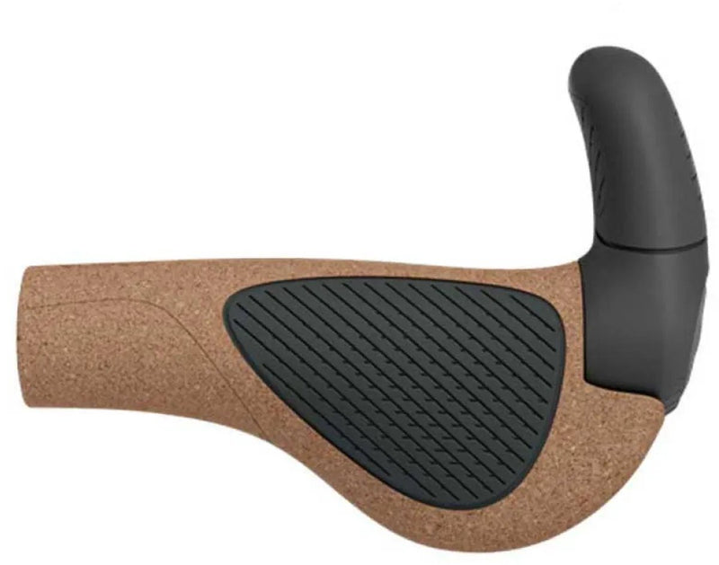 Afbeelding laden in galerijviewer, Ergon gp2 evo biokork l handvatten bruin 130.5 mm
