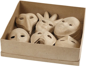 Creativ company https: www.cchobby.nl maskers-h-12-21-cm-60-stuk-1-doos