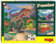 Haba legpuzzel dinosaurussen 3-in-1 jongens 3 x 24 stukjes