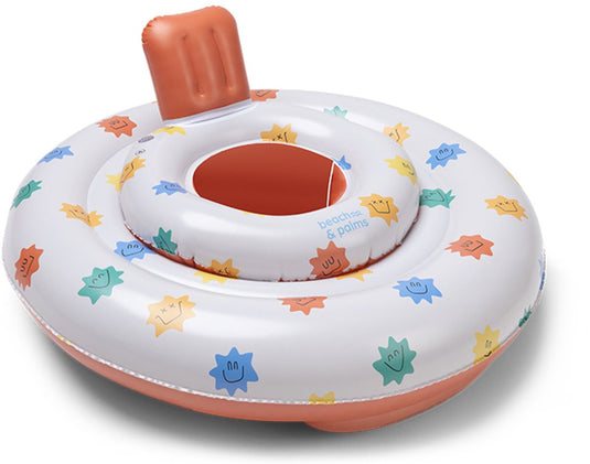 Beach palms - baby float - zonnige gezichten - zwemzitje - 1-2 jaar - meerkleurig