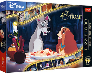 Trefl puzzel disney lady and the tramp - 1000 stukjes - legpuzzel.