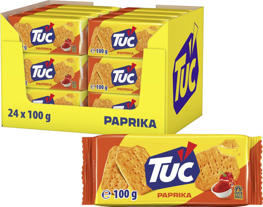 Lu tuc crackers paprika (24x 100gr)