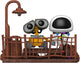 Wall-e and eve (pop! moment) vinyl figuur 1119 unisex funko movie moments - neutraal - standard