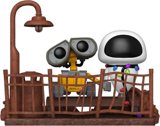Wall-e and eve (pop! moment) vinyl figuur 1119 unisex funko movie moments - neutraal - standard