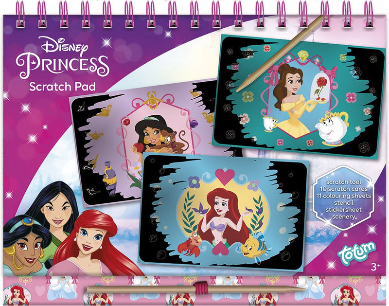 Chargez l'image dans la visionneuse de la galerie, Totum disney princess scratchboek
