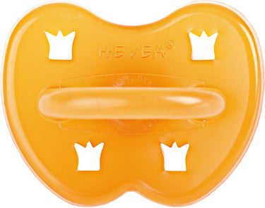 Hevea fopspeen rond “classic - 0-3 maanden - 100% natuurrubber - kroon