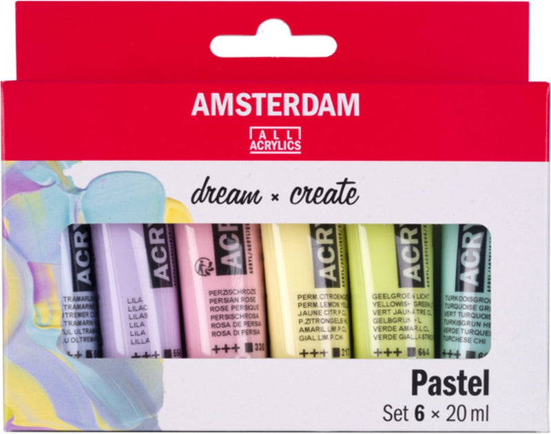 Laden Sie das Bild in Galerie -Viewer, Amsterdam standard series acrylverf pastel set | 6 x 20 ml
