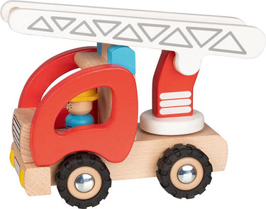 Goki houten brandweer ladderwagen