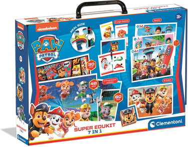 Clementoni paw patrol - super edukit - 7 spelletjes in 1 - educatief speelgoed - pratende pen - vanaf 3 jaar