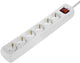 Hama stekkerdoos met schakelaar - 6-voudig - 1,4m kabel - wit