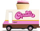 Candylab candycar busje cupcake busje - houten speelgoedauto.
