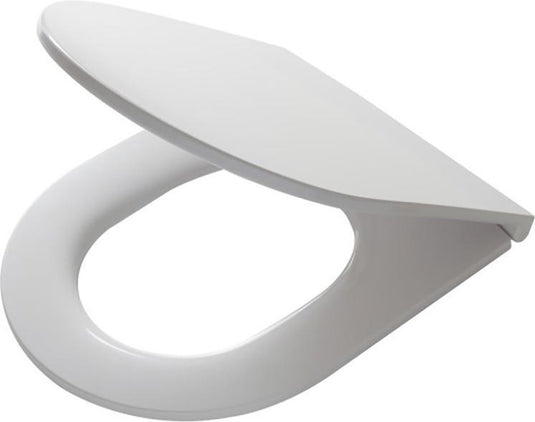 Tiger elvas - wc bril d-vorm - toiletbril met deksel - soft close - easy clean functie - duroplast - wit