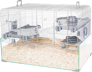Zolux panas 60 - dierenverblijf - 59x39x40 cm grijs