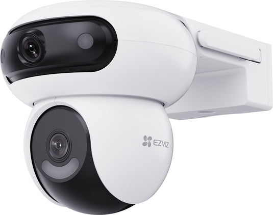 Ezviz h90 dual 2k+ beveiligingscamera buiten – 360° pan tilt – patrol mode - active defense human detection - google assistant alexa - ai-tracking - geen maandkosten
