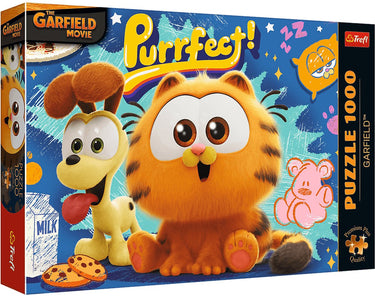 Trefl puzzel garfield 1000 stukjes - premium plus kwaliteit - cartoon.