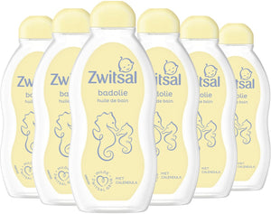 Zwitsal - badolie - baby - 6 x 200 ml