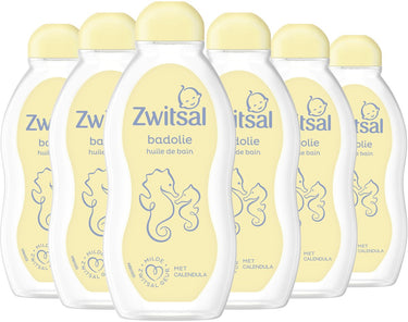 Zwitsal - badolie - baby - 6 x 200 ml