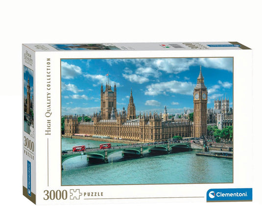 Clementoni legpuzzel houses of parliament, 3000st.