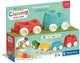 Clementoni baby - clemmy sensory trein met soft blokken, 12dlg.