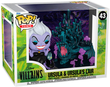 Funko disney villains pop! town vinyl figure ursula's lair #43