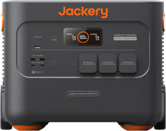 Jackery explorer 2000 plus- draagbare powerstation - zwart