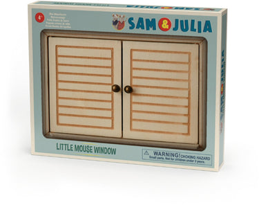 Het muizenhuis sam julia - diy knutselpakket - muizenraampje - home deco -