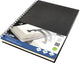 Kangaro dummyboek - a4 - zwart - met spiraal - 160 blanco pagina's - 140 grams - schetsblok