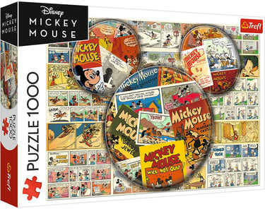 Trefl puzzel mickey mouse - disney legpuzzel 1000 stukjes cartoon.