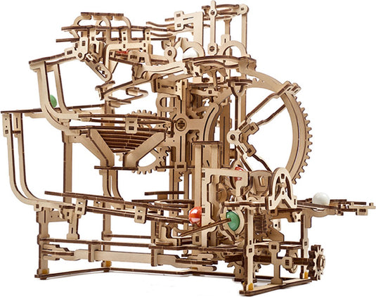 Ugears houten 3d model - knikkerbaan takel 355 stuks