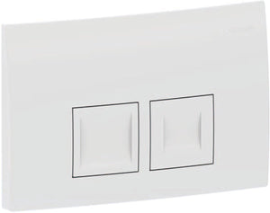 Geberit delta35 - bedieningsplaat, alpien wit 115.135.11.5