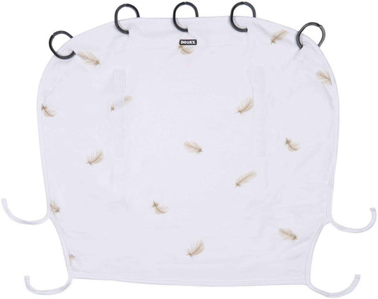 Dooky universal cover zonnescherm kinderwagen - uv bescherming voor je kind - zonnedoek buggy - feather