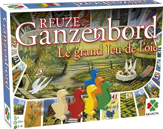 Selecta reuze ganzenbord