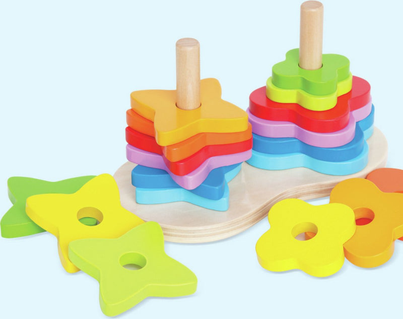 ギャラリービューアに画像をロードする, Hape stapeltoren regenboog
