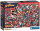 Clementoni legpuzzel onmogelijke marvel spiderman - 1000st.