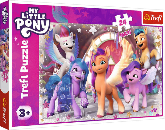 Trefl my little pony maxi legpuzzel - 24 stukjes - vanaf 3 jaar