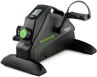 Tunturi cardio fit m35 stoelfiets - hometrainer - minibike met instelbare weerstand - fietstrainer magnetisch geremd - bureaufiets