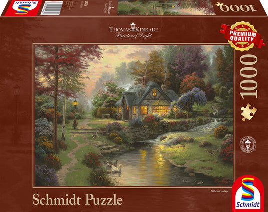 Schmidt - legpuzzel - rustige avondstemming - thomas kinkade - 1000 stukjes - volwassenen - vanaf 12 jaar