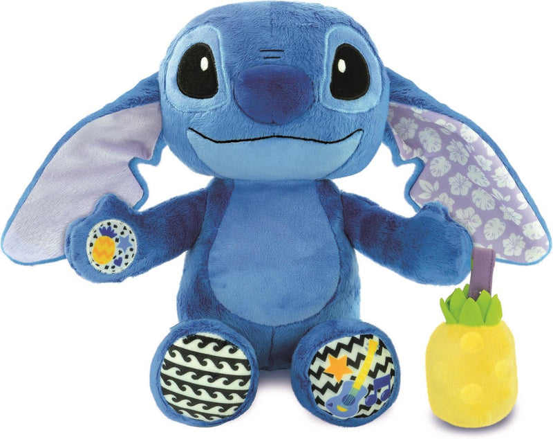 Chargez l'image dans la visionneuse de la galerie, Clementoni baby speelgoed - stitch knuffel - kalmerende en spellende knuffel - maakt muziek - 0-36 maanden
