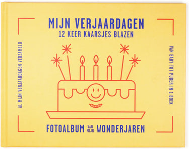 Uitgeverij stratier - mijn verjaardagen fotoalbum - album