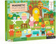 Dam petit collage magneetspel boomhut