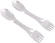 Bo-camp - spork - rvs - 2 stuks