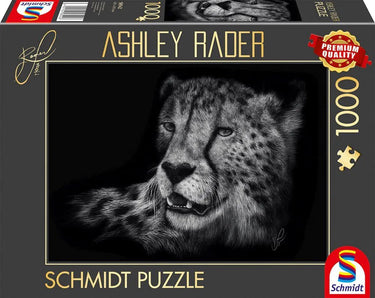 Schmidt puzzel cheetah 1000 stukjes - legpuzzel dieren kunst.