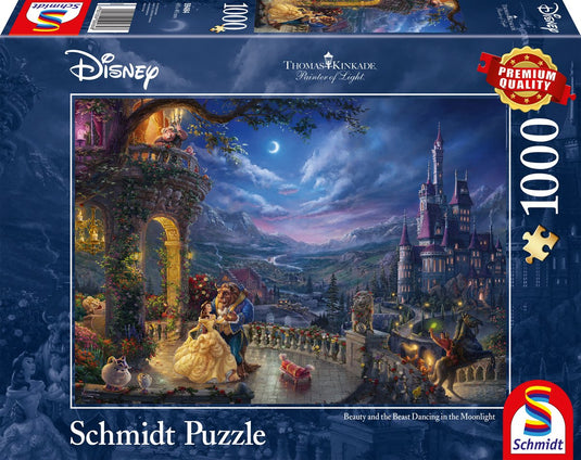 Schmidt disney beauty and the beast puzzel - 1000 stukjes