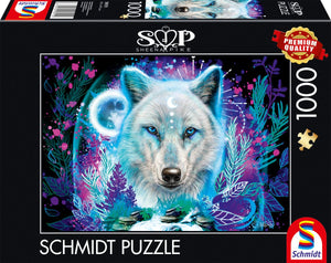 Schmidt - legpuzzel - neon poolwolf - sheena pike - 1000 stukjes - volwassenen - vanaf 12 jaar