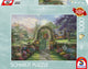 Schmidt legpuzzel thomas kinkade kolibri-huisje 1000 stukjes kunst.