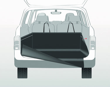 Trixie kofferbak-beschermdeken - hondenautoaccessoire - 210x175 cm zwart