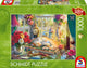 Schmidt - legpuzzel - puzzelen met kat - 1000 stukjes - volwassenen - vanaf 12 jaar