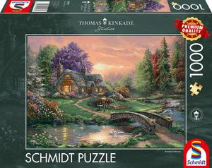 Schmidt - legpuzzel - sweetheart retreat - thomas kinkade studios - 1000 stukjes - volwassenen - vanaf 12 jaar