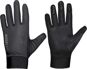 Rogelli laval fietshandschoenen heren - wielrenhandschoenen - zwart - maat xl